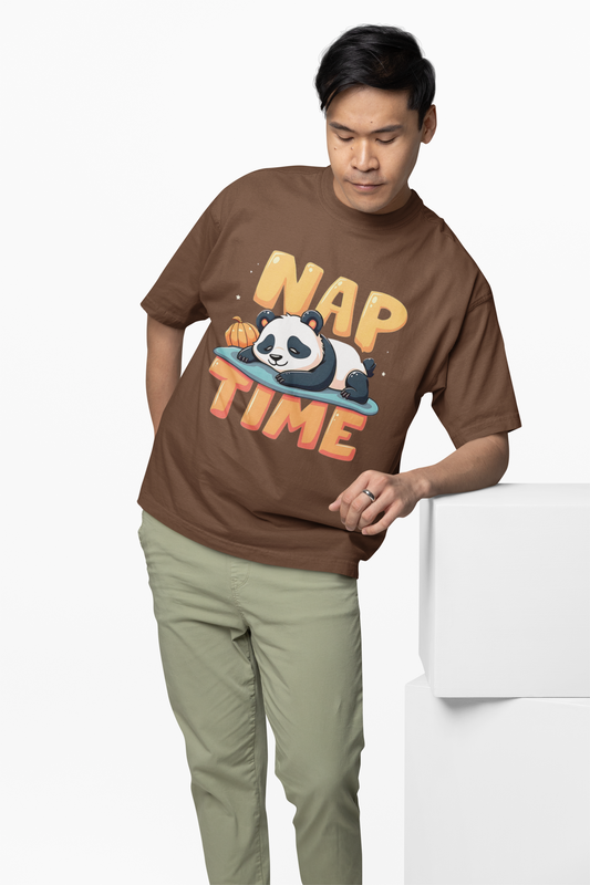 Nap Time Oversized T-Shirt Relaxed Comfort Streetwear Tee