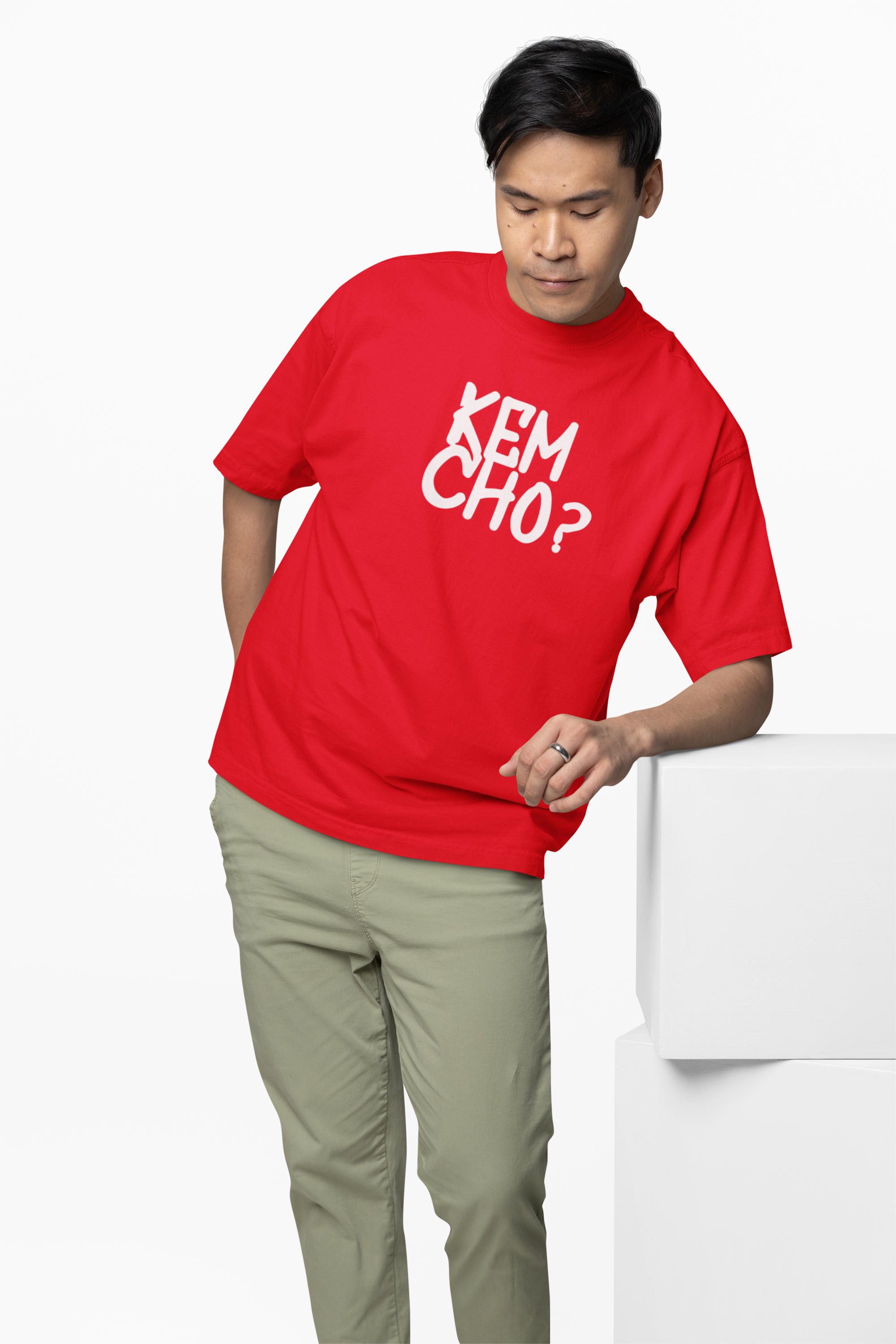 Kem Cho Gujarati Oversized T-Shirt