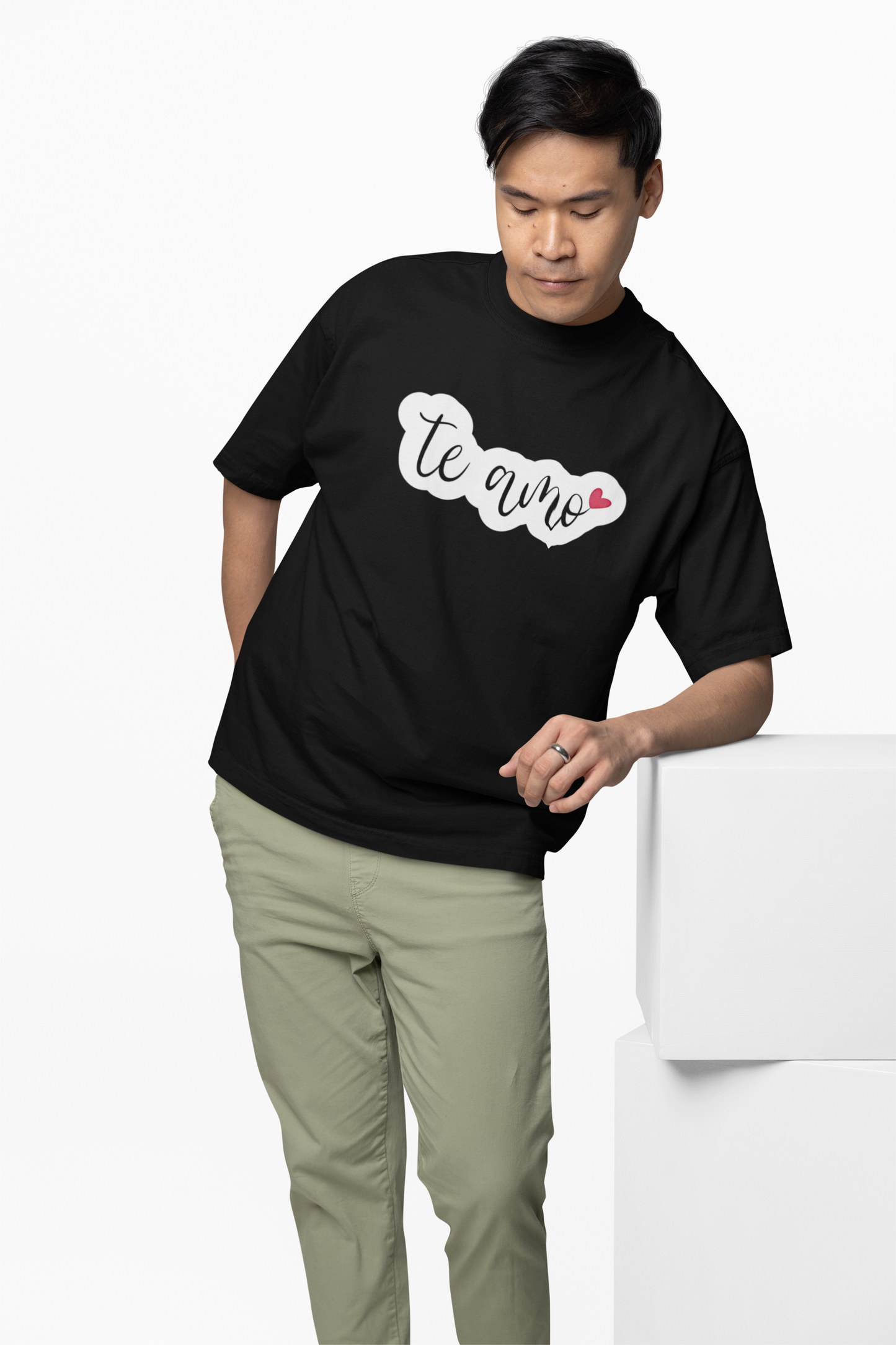 Boyfriend Te Aimo Oversized T-Shirt Bold Comfort Streetwear