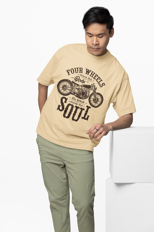 Soul Biker Oversized T-Shirts for Bold Rider Streetwear Tee