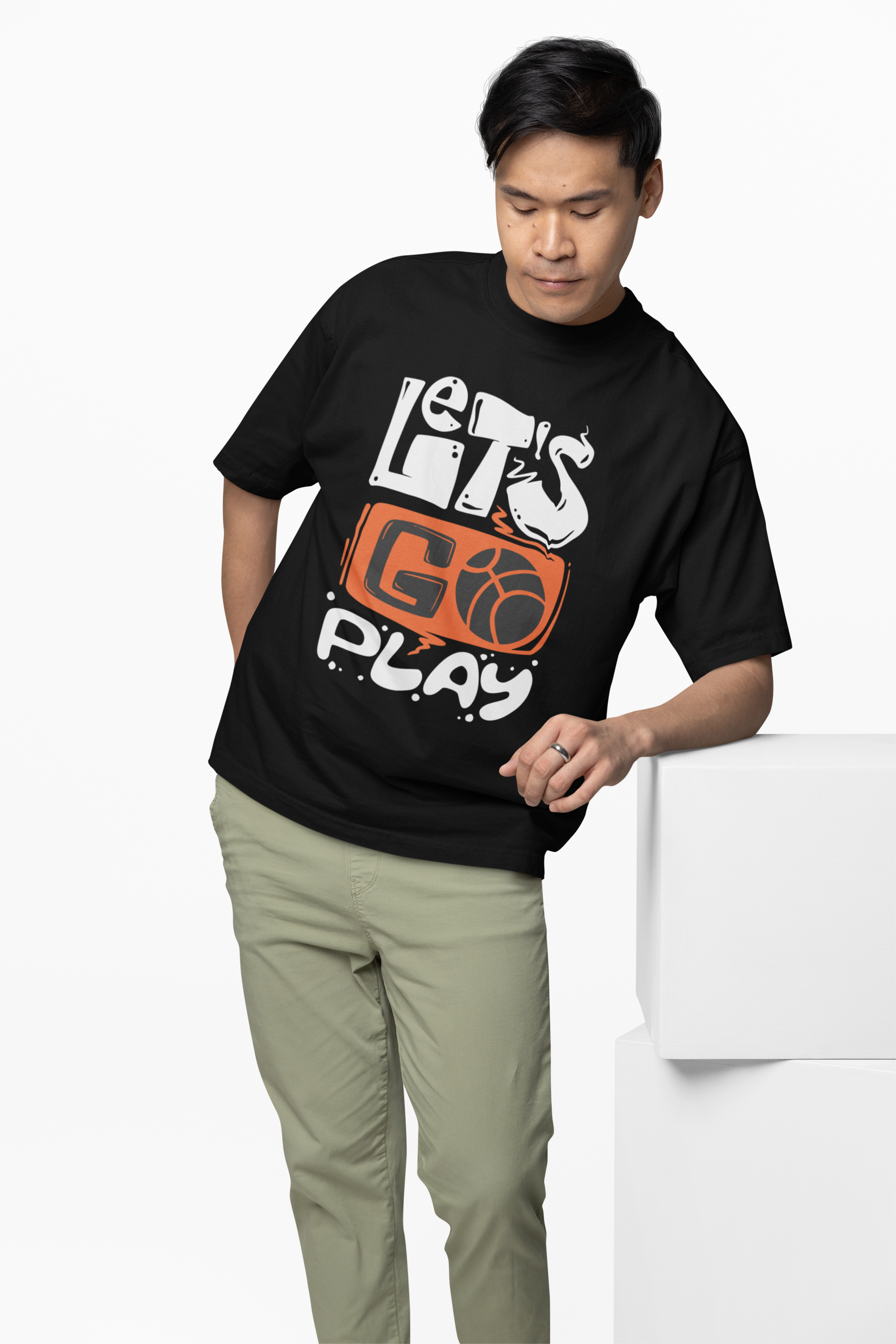 Let's Go Play Oversized T-Shirt