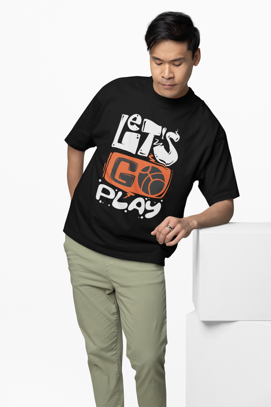Let's Go Play Oversized T-Shirt