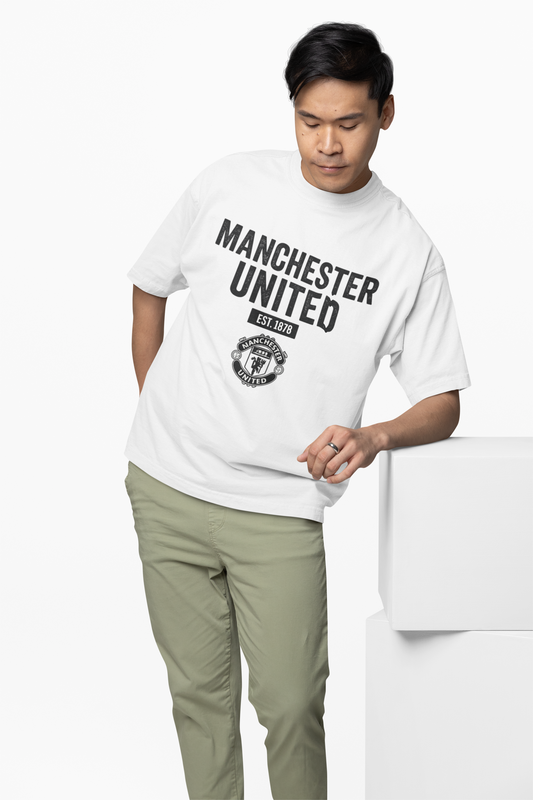 Manchester EST 1878 Oversized T-Shirts