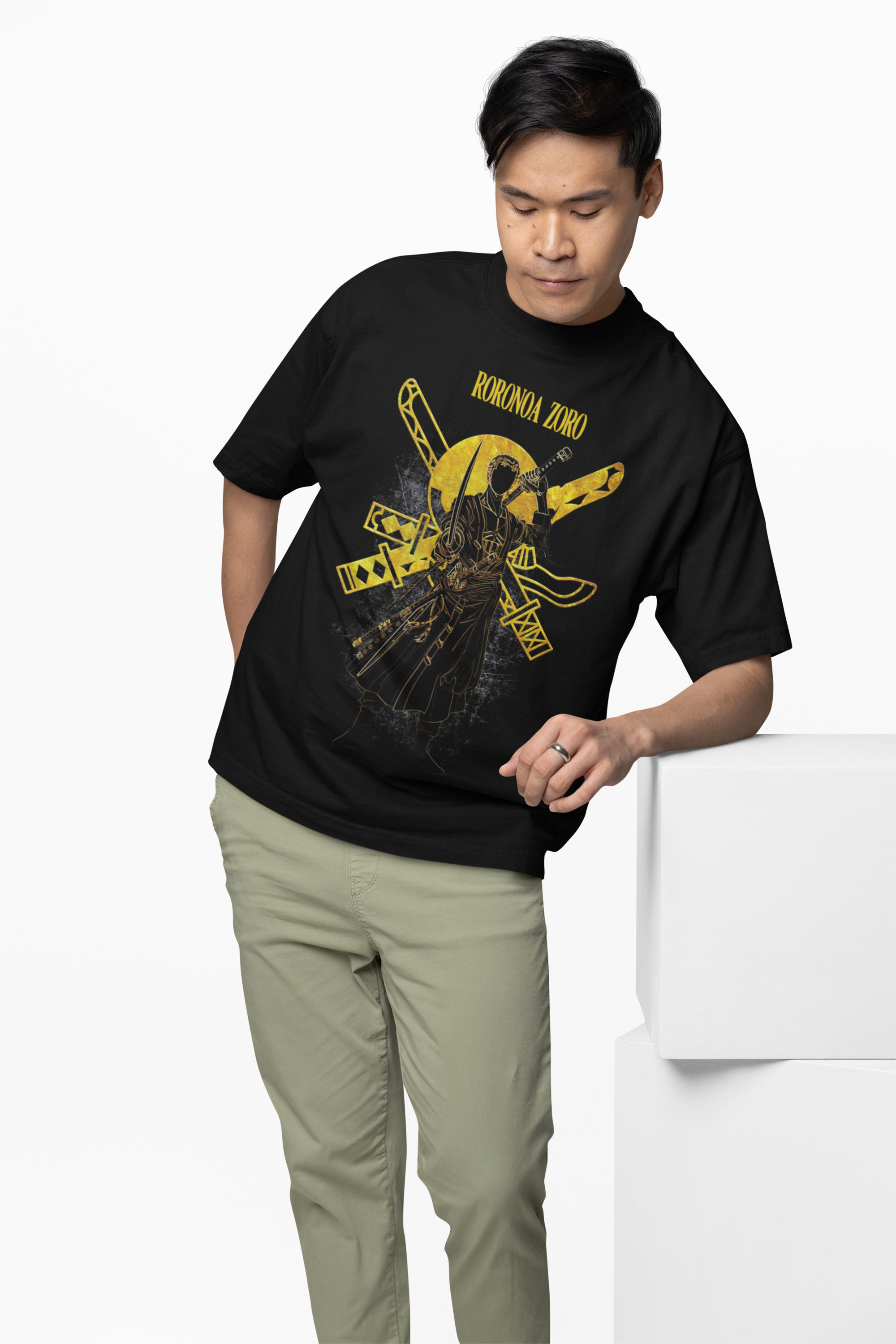 One Piece Zoro Fury Oversized T-Shirt