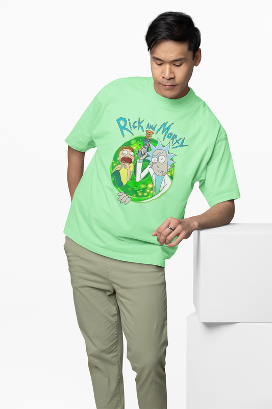 Rick And Morty Oversized T-Shirts for Bold Streetwear