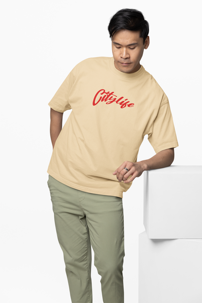 City Of Retro Oversized T-Shirt Stylish Casual Wear