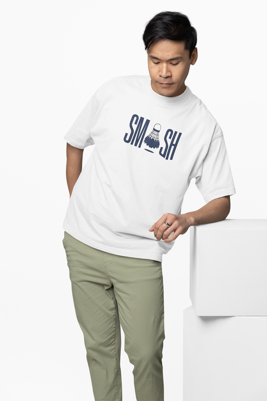 Badminton Smash Oversized T-Shirt