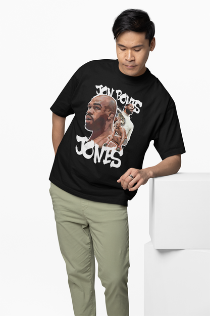 UFC Jones Bones Oversized T-Shirt for Bold Fight Fan Style
