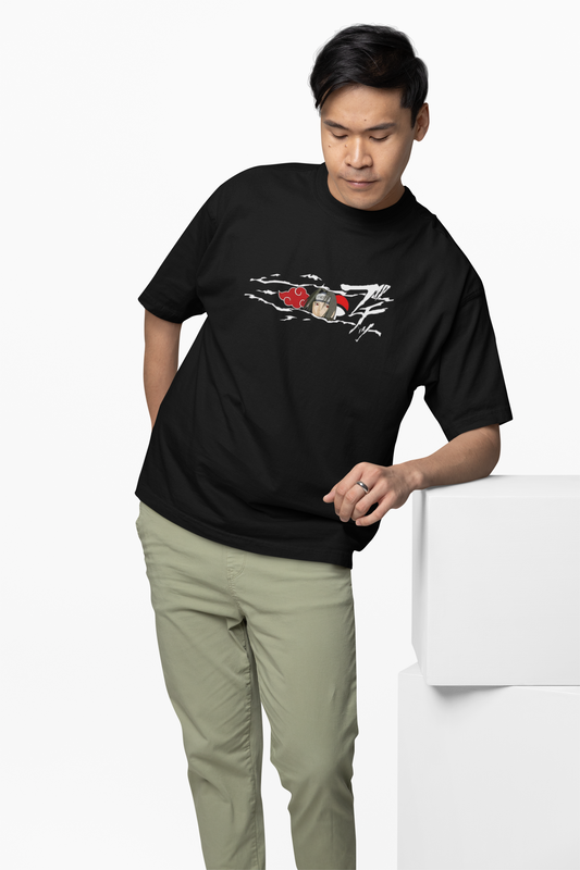 Pain Eyes Oversized T-Shirt Dark and Powerful Streetwear Style