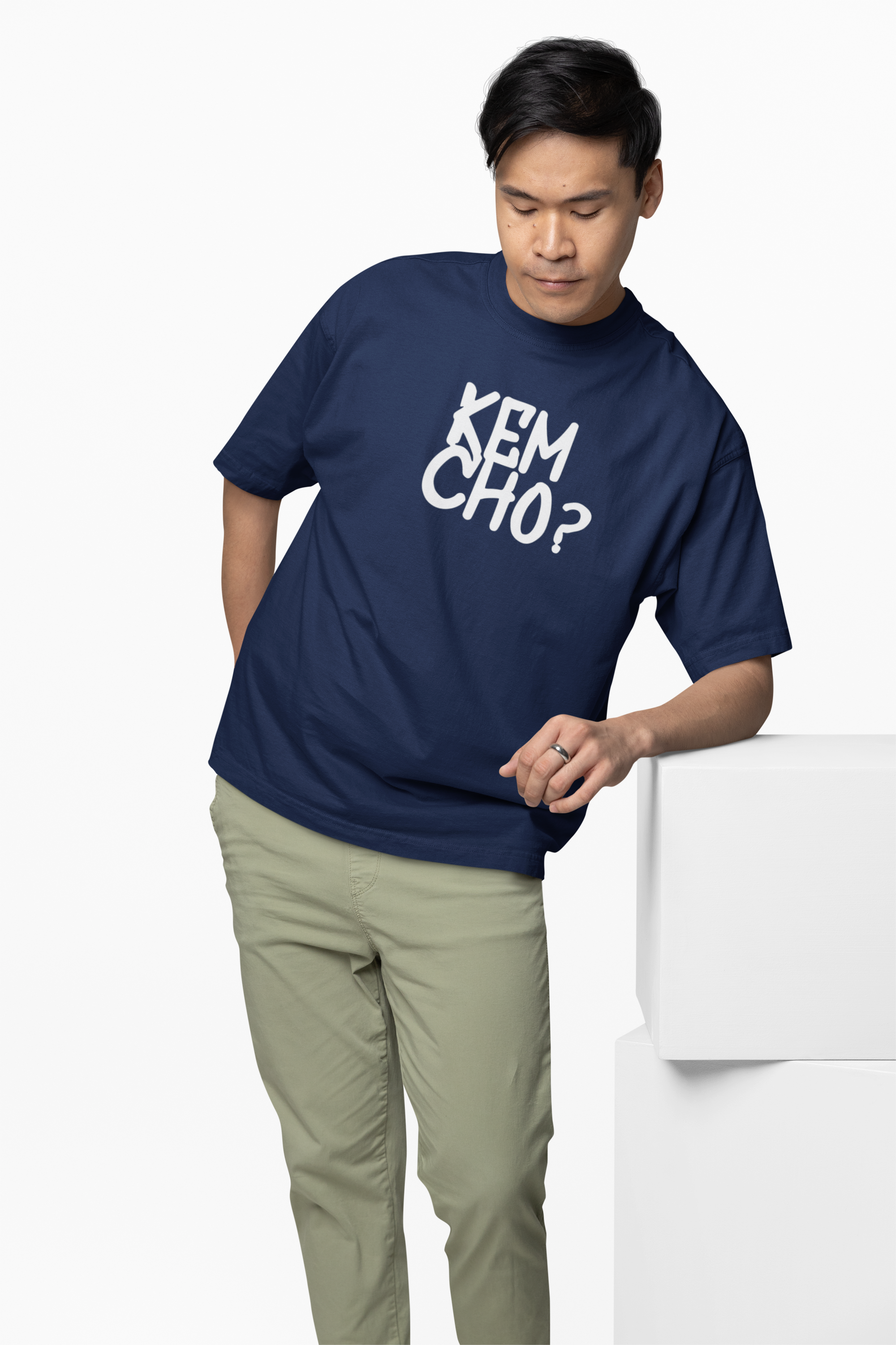 Kem Cho Gujarati Oversized T-Shirt