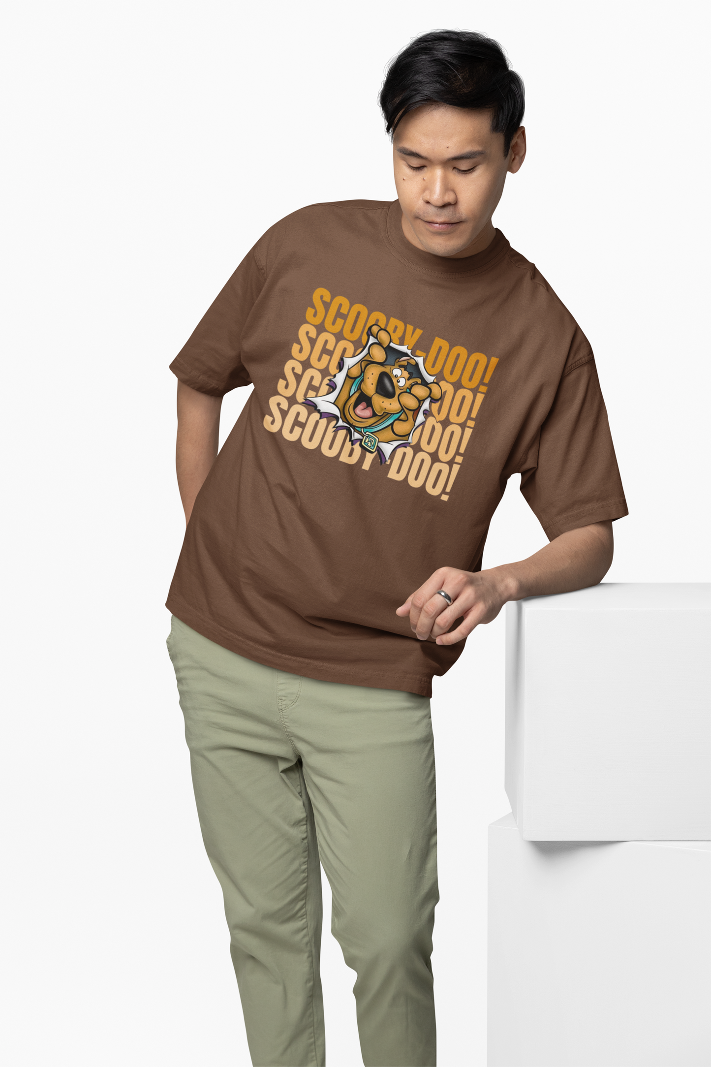 Scooby Doo Cartoon Oversized T-Shirt Trendy Cartoon Streetwear