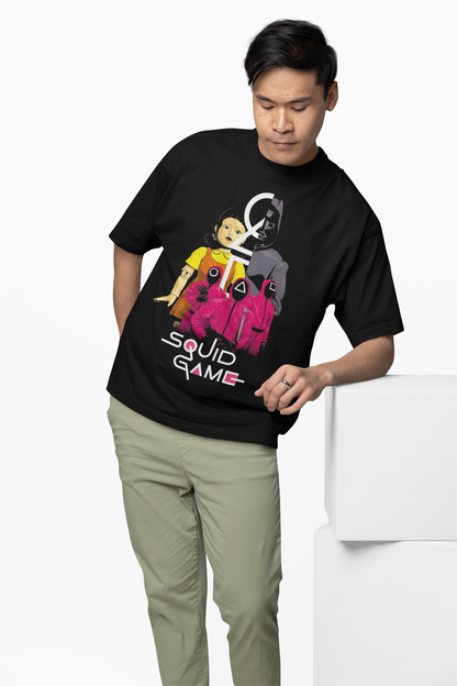 Guards & Doll Oversized T-Shirt Stylish Streetwear Tee