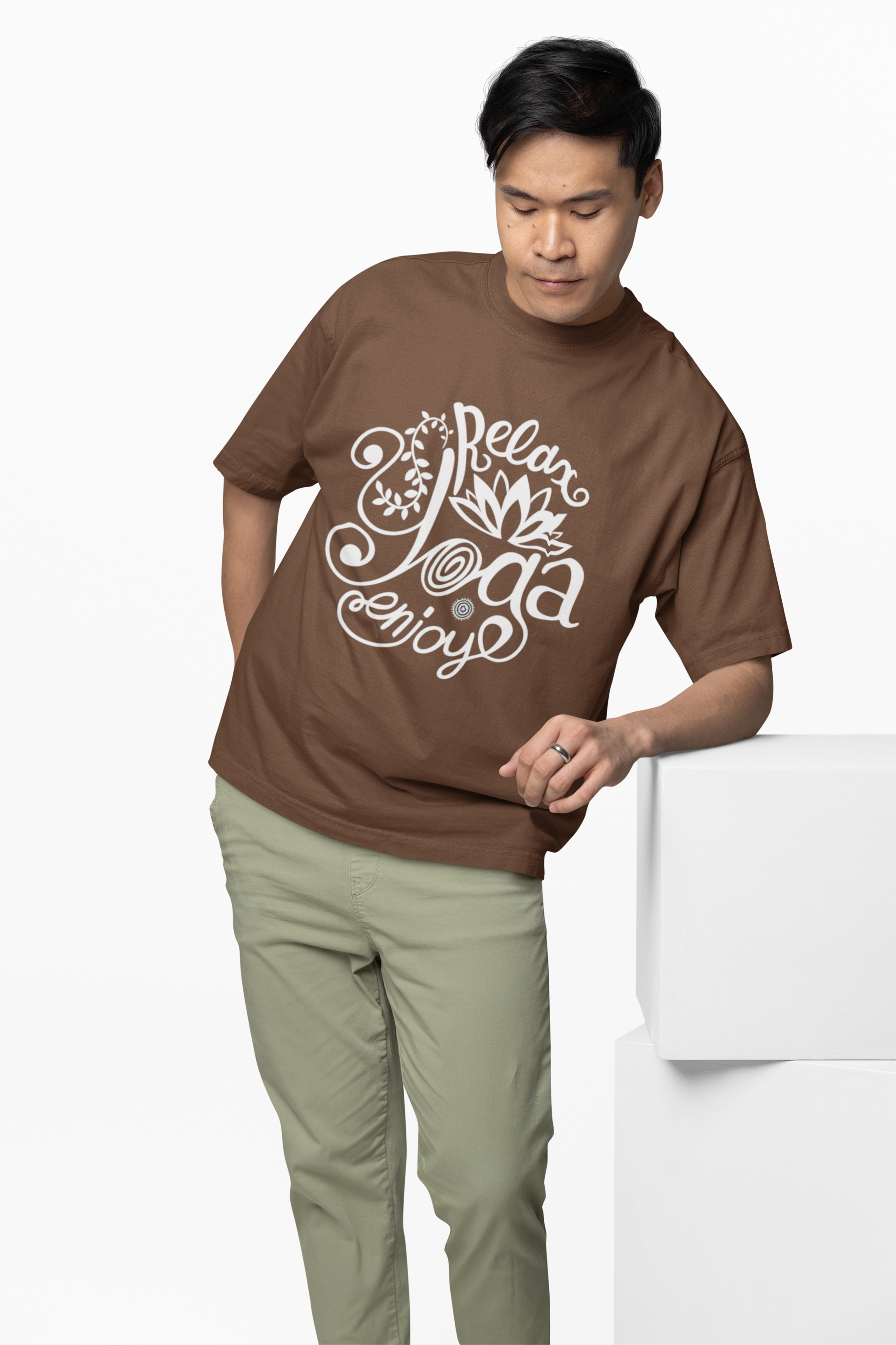 Lotus Energy Oversized T-Shirt