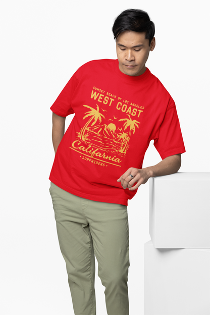 West Cost Oversized T-Shirt for Relaxed Daily Comfort Wear
