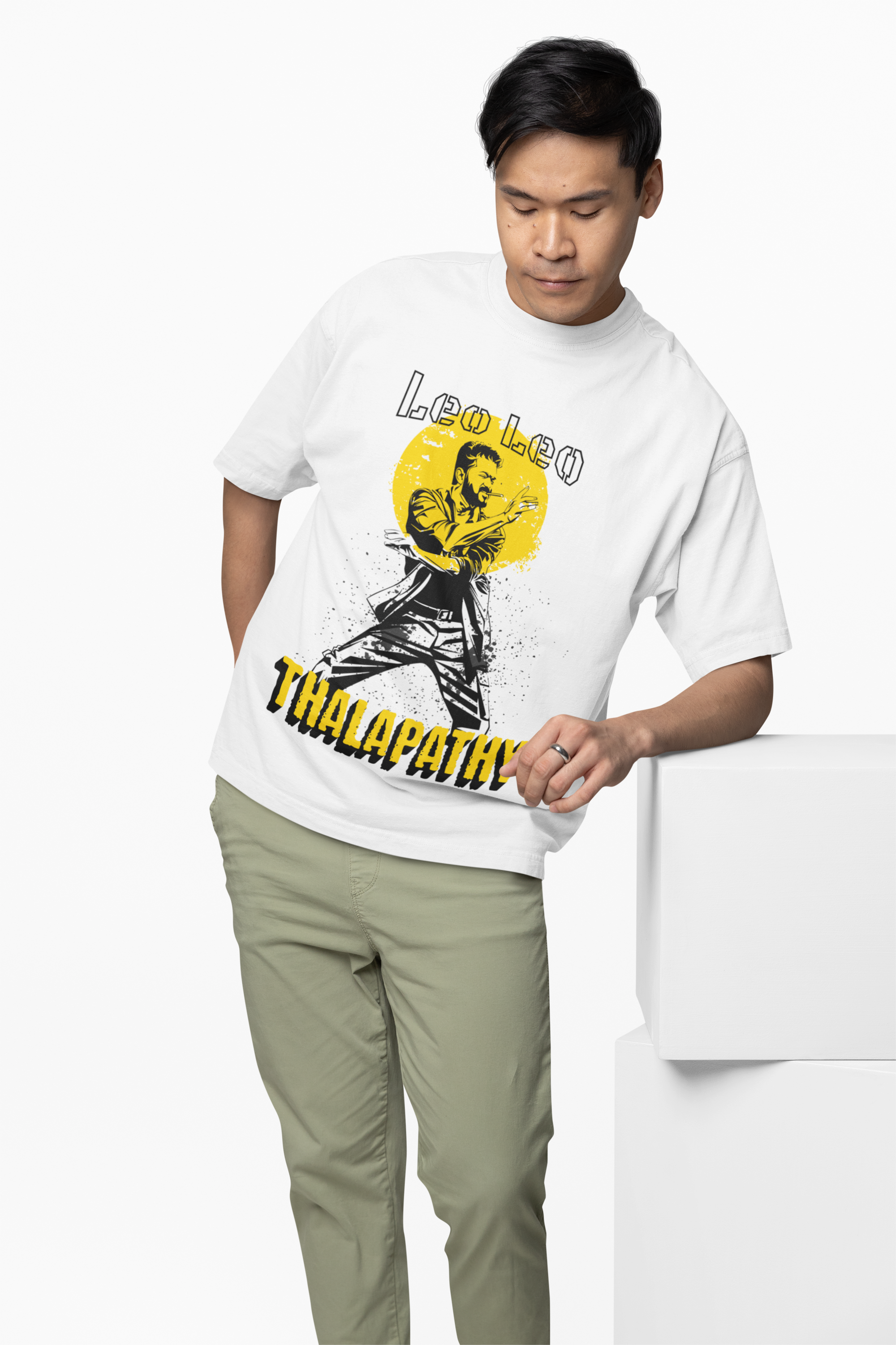 Vijay Thalapathy Actor Oversized T-Shirt