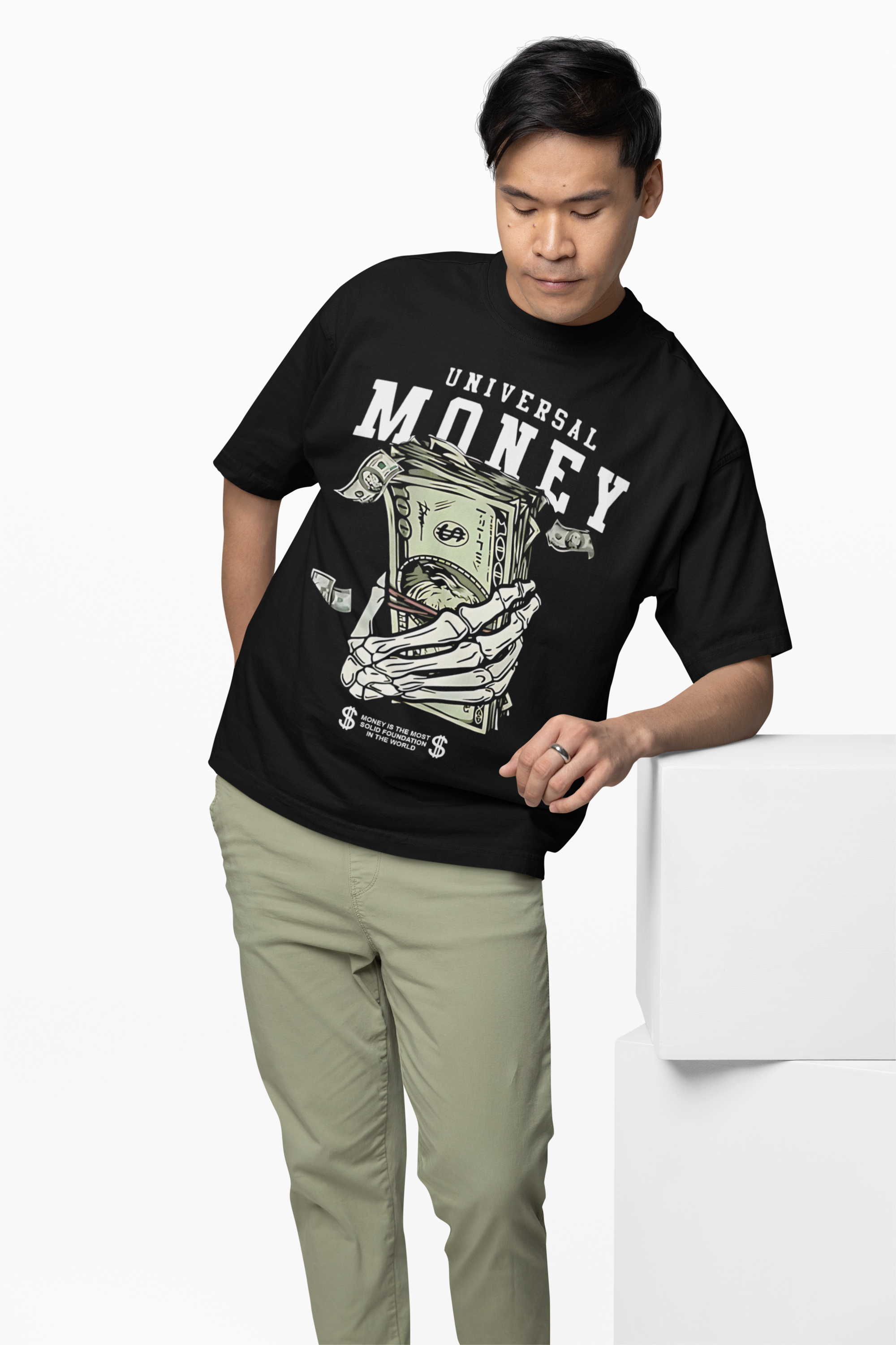Universal Money Oversized T-Shirt