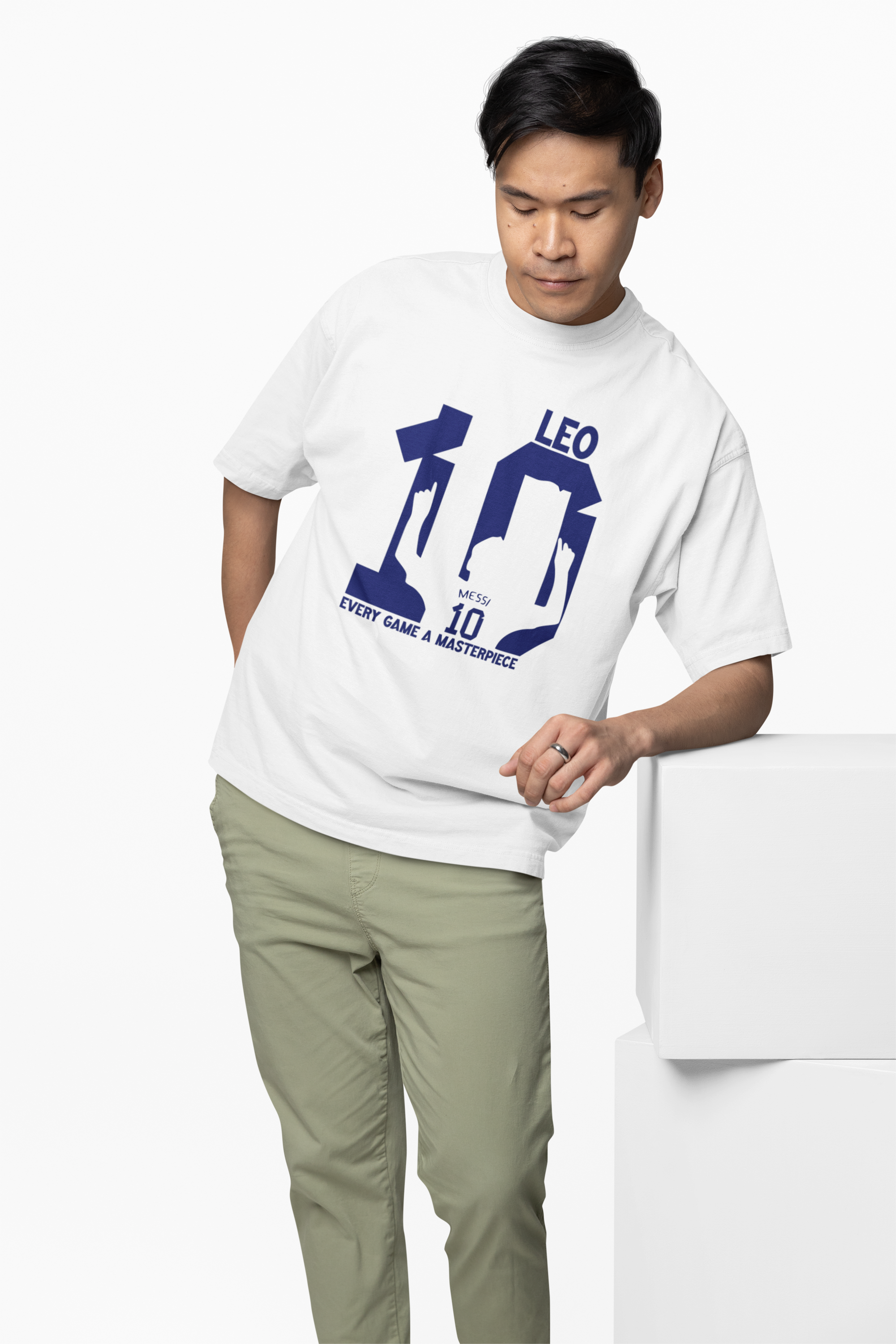 Leo 10 Oversized T-Shirt