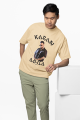 Karan Aujla Portrait Oversized T-Shirt