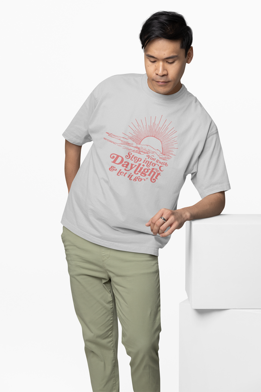 Let It Go Oversized T-Shirt-Trendy Streetwear for Men & Women