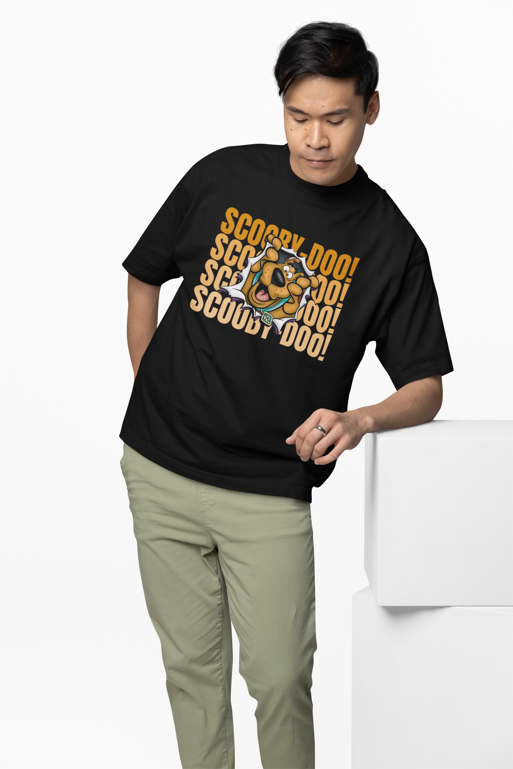 Scooby Doo Cartoon Oversized T-Shirt