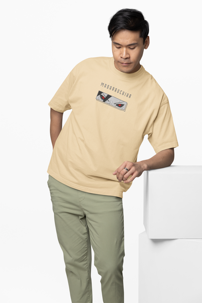 Oversized T-Shirt Red Eye Reckoning Bold Casual Wear Style