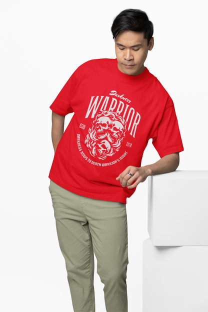 Darkness Warrior Oversized T-Shirt, Premium Streetwear Style