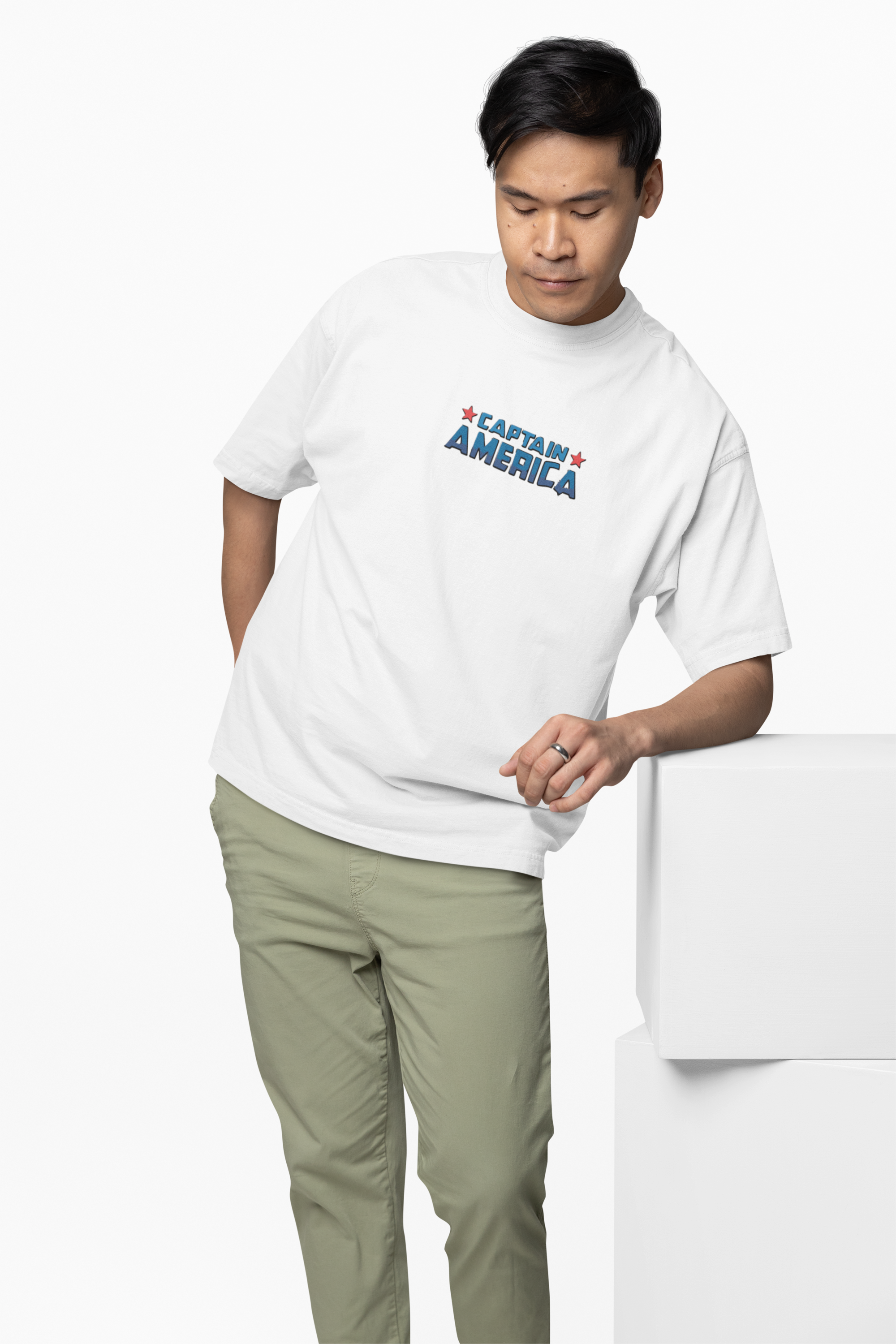 Captain America Oversized T-Shirt