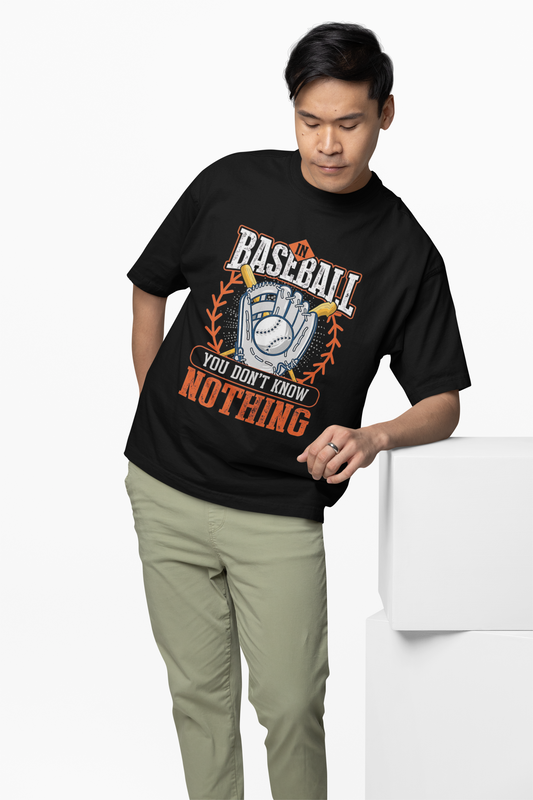 Baseball Match Oversized T-Shirt