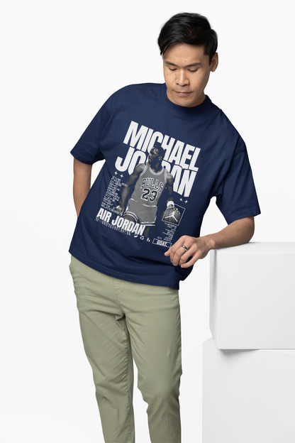 Michael Jordan Oversized T-Shirts for Iconic Sports Style