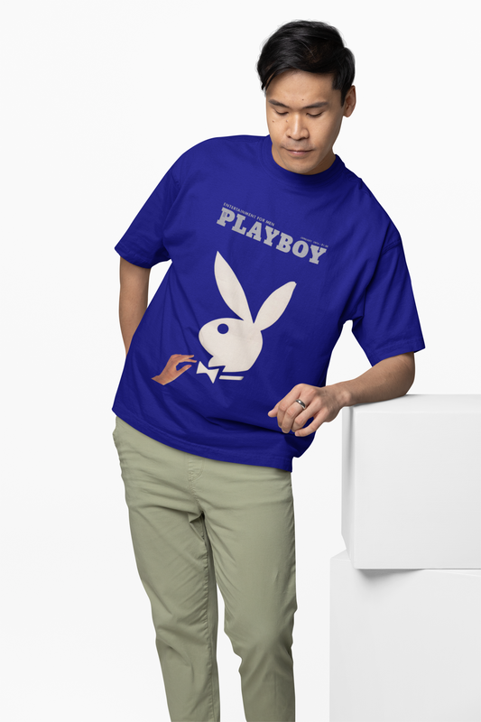 Playboy Dark Icon Oversized T-Shirt – Comfortable Streetwear
