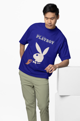 Playboy Dark Icon Oversized Graphic T-Shirt