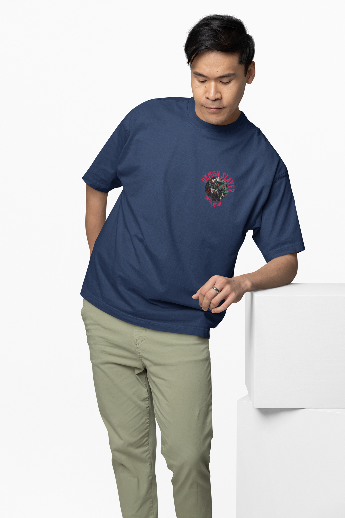 Hashira’s Wrath Oversized T-Shirt Unleash Demon Slayer Power