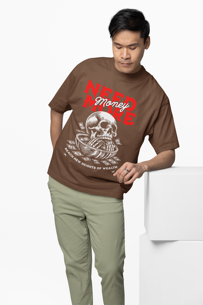 Need Money Oversized T-Shirt – Bold & Comfortable Style