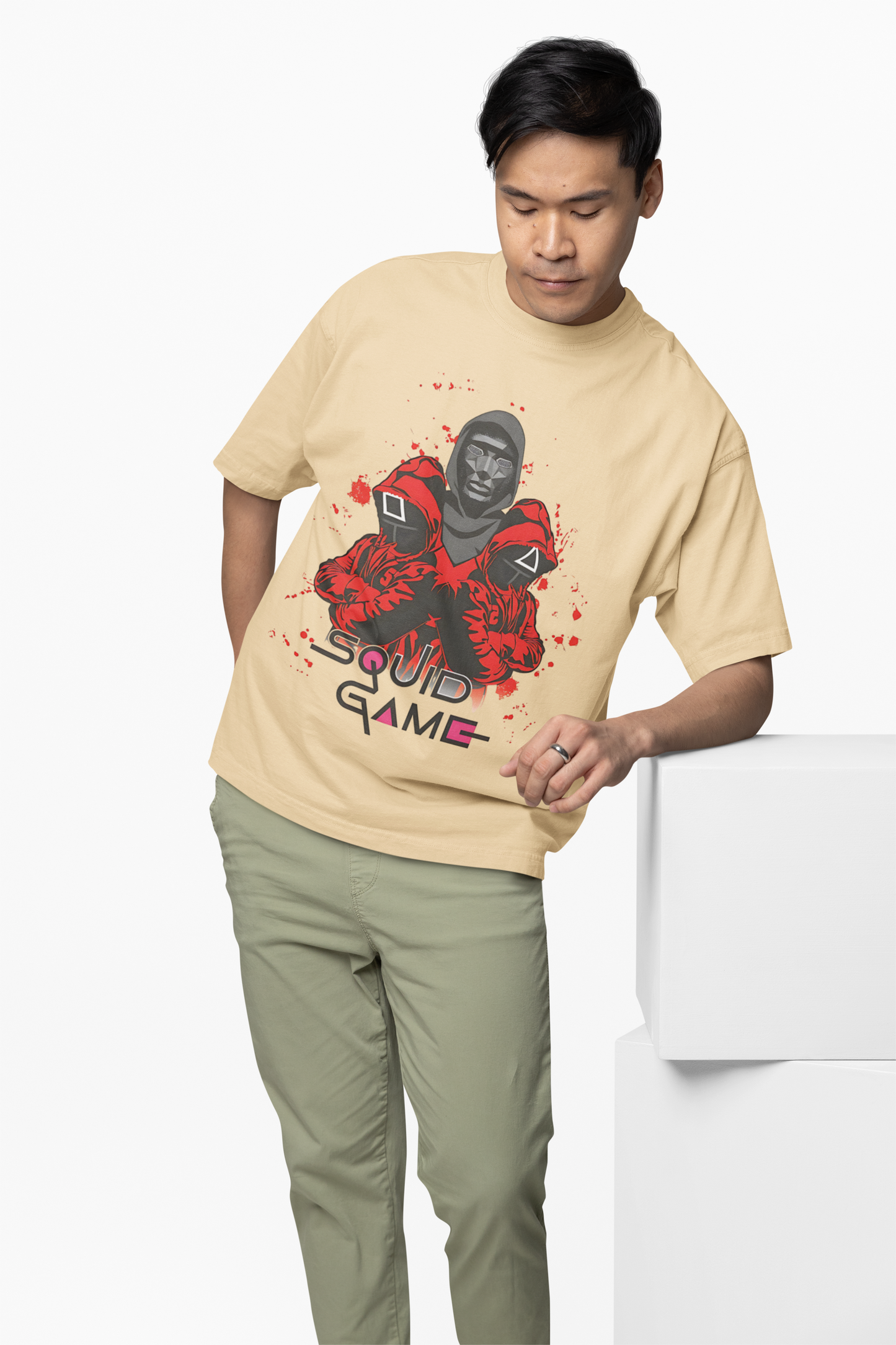 Play Squid Game Oversized T-Shirt – Comfortable Oversized Fit