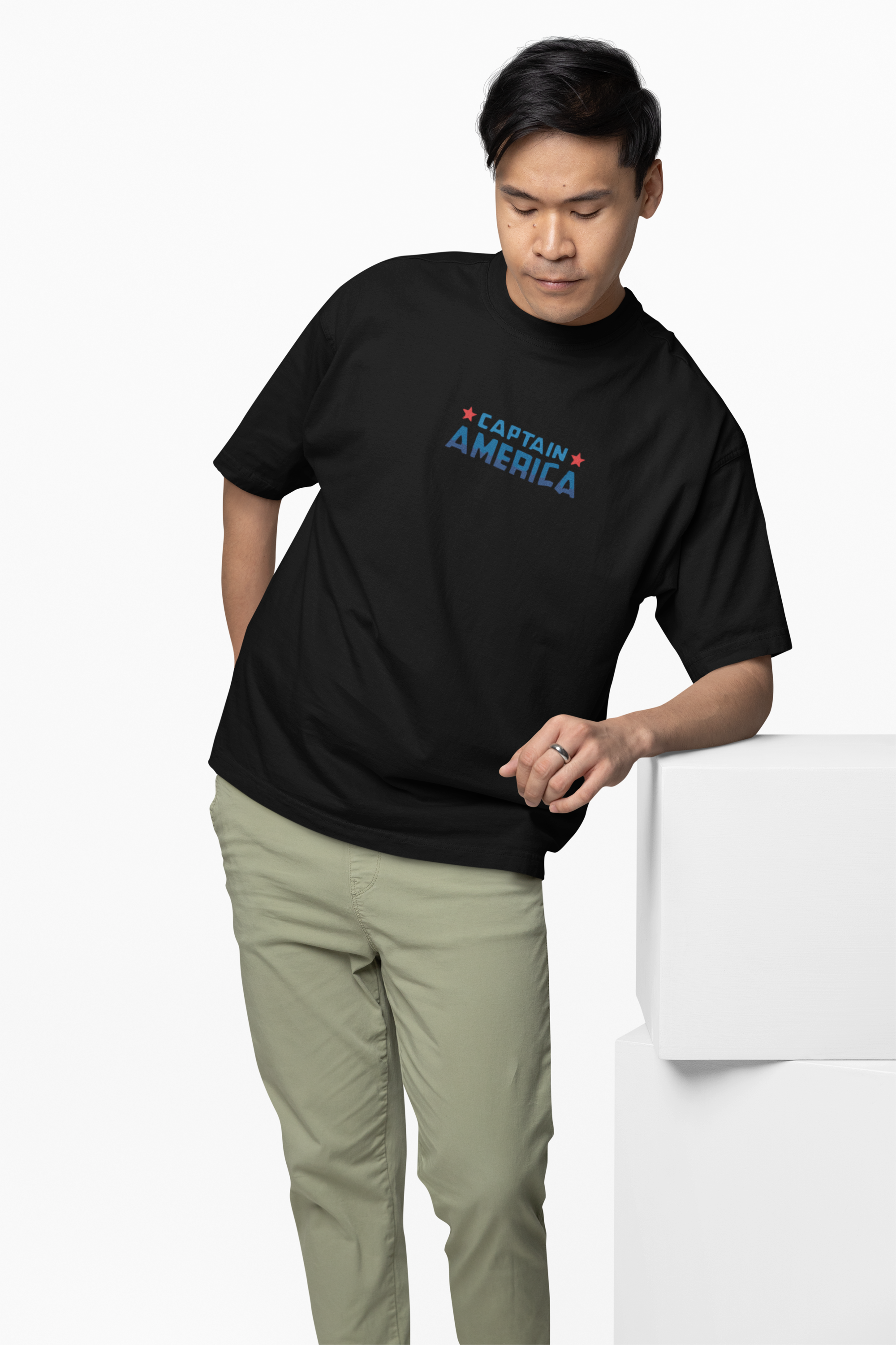 Captain America Oversized T-Shirt