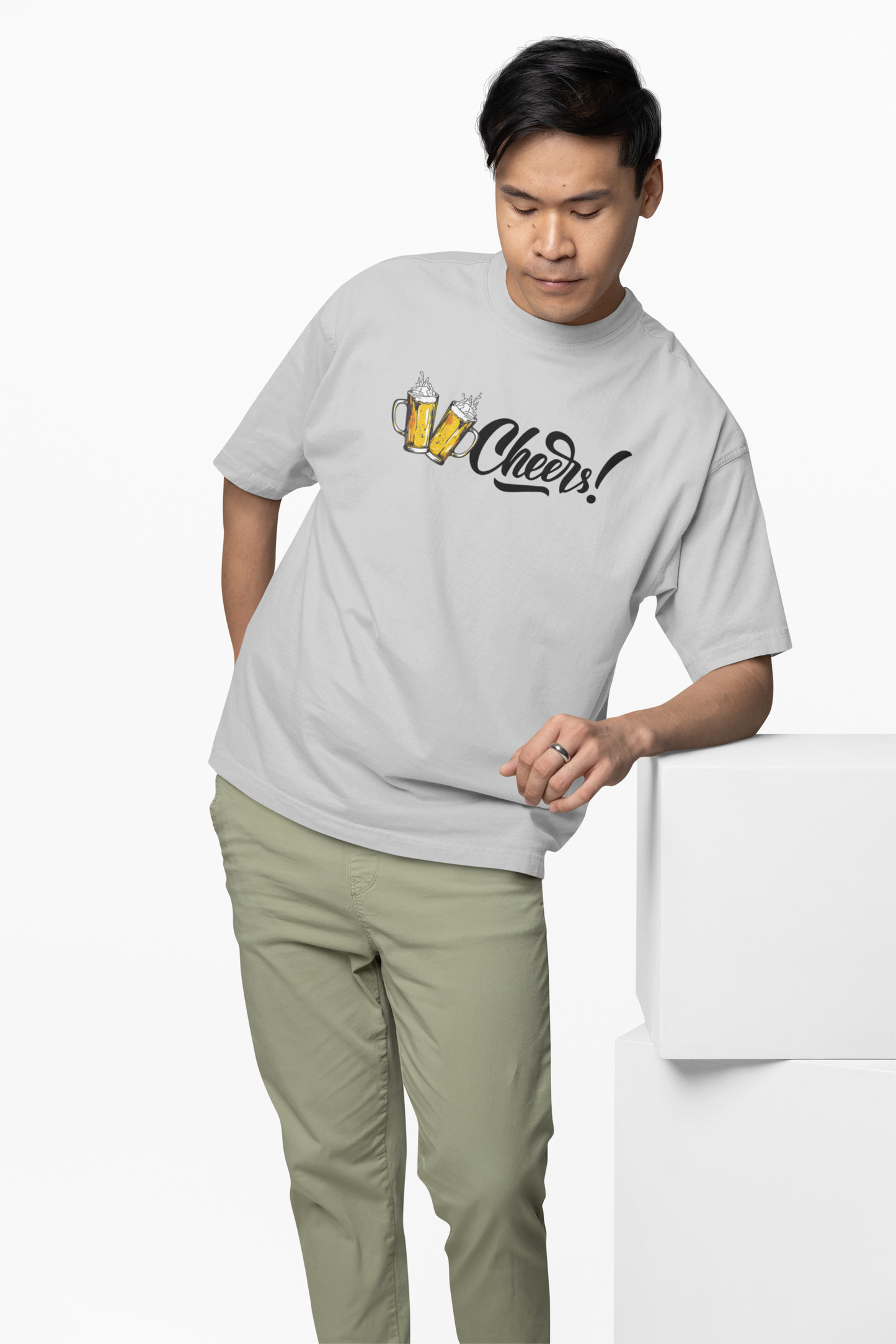 Hustle And Hopes Oversized T-Shirt