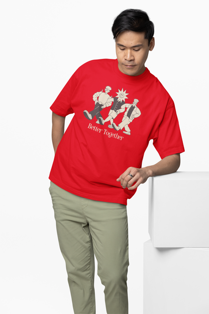 Better Together Oversized T-Shirt Comfortable Streetwear