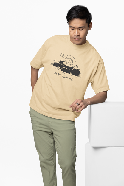 Bear With Me Oversized T-Shirt Comfortable Everyday Wear