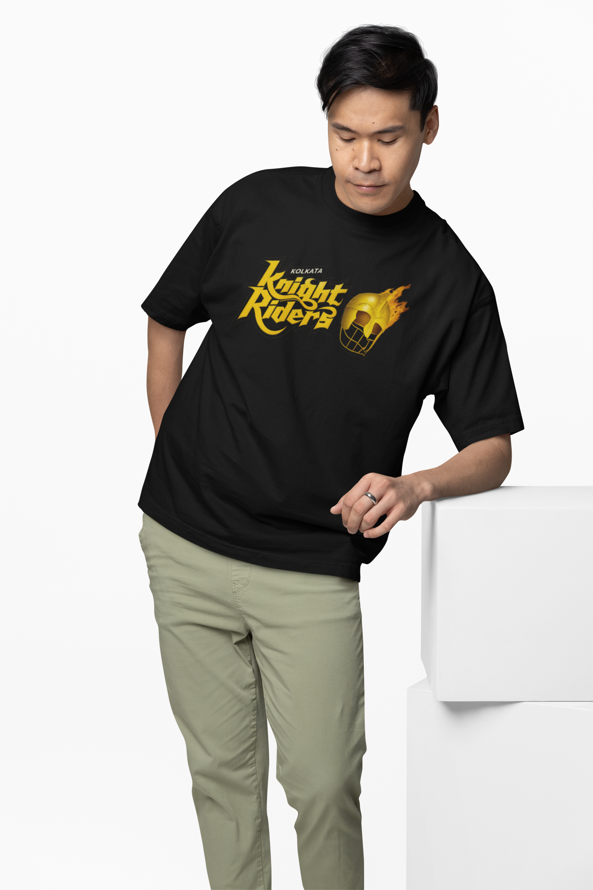 KKR Cricket Riders Oversized T-Shirts