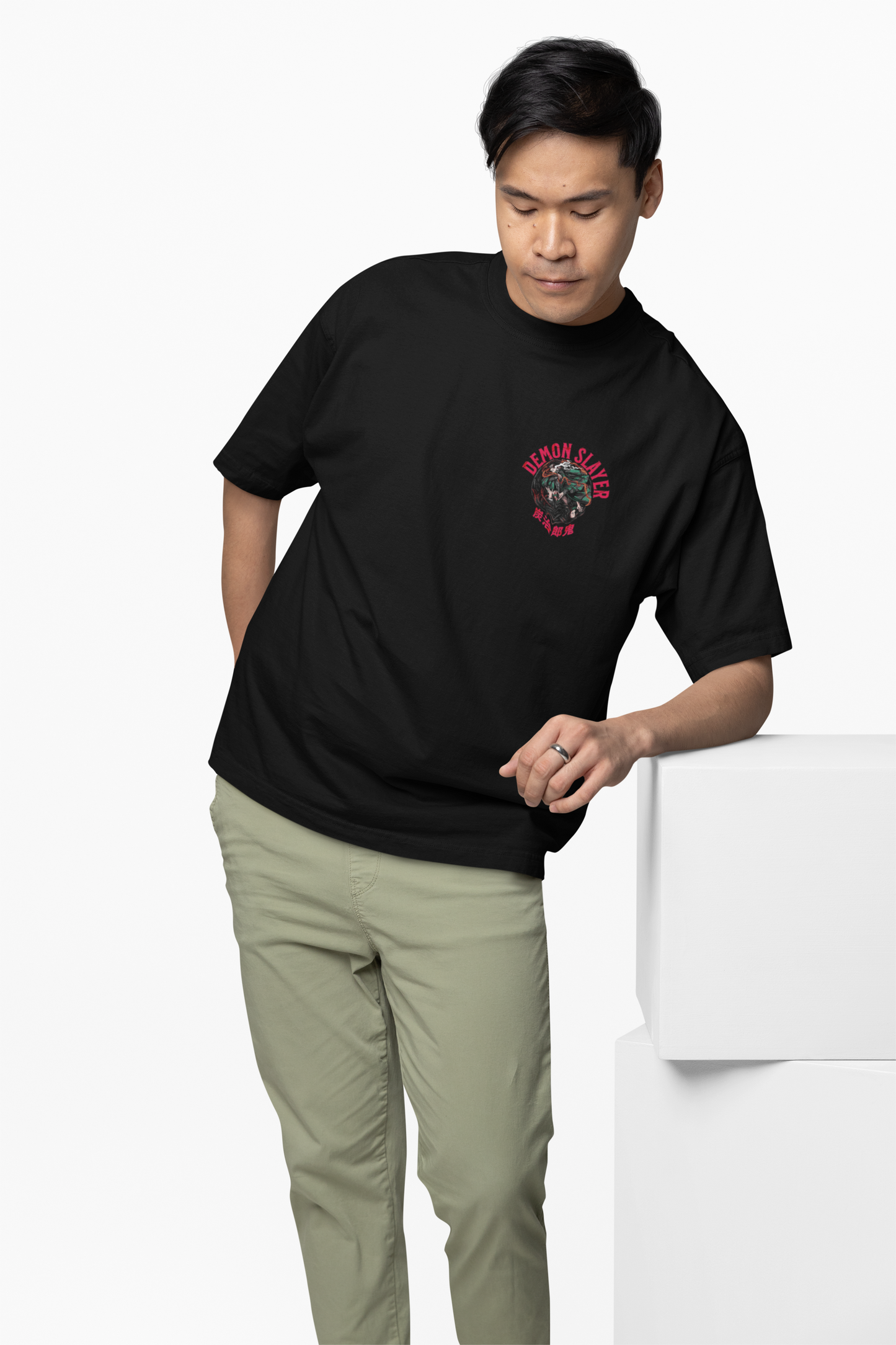 Hashira’s Wrath Oversized T-Shirt Unleash Demon Slayer Power