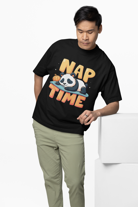 Nap Time Oversized T-Shirt Relaxed Comfort Streetwear Tee