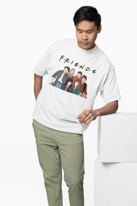 Friends Graphic Oversized T-Shirt