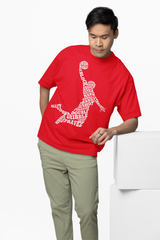 Basketball Shot Oversized T-Shirt