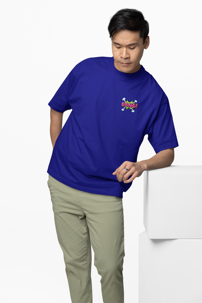 Taz Bang Oversized T-Shirt Fun Cartoon Streetwear Style Tee
