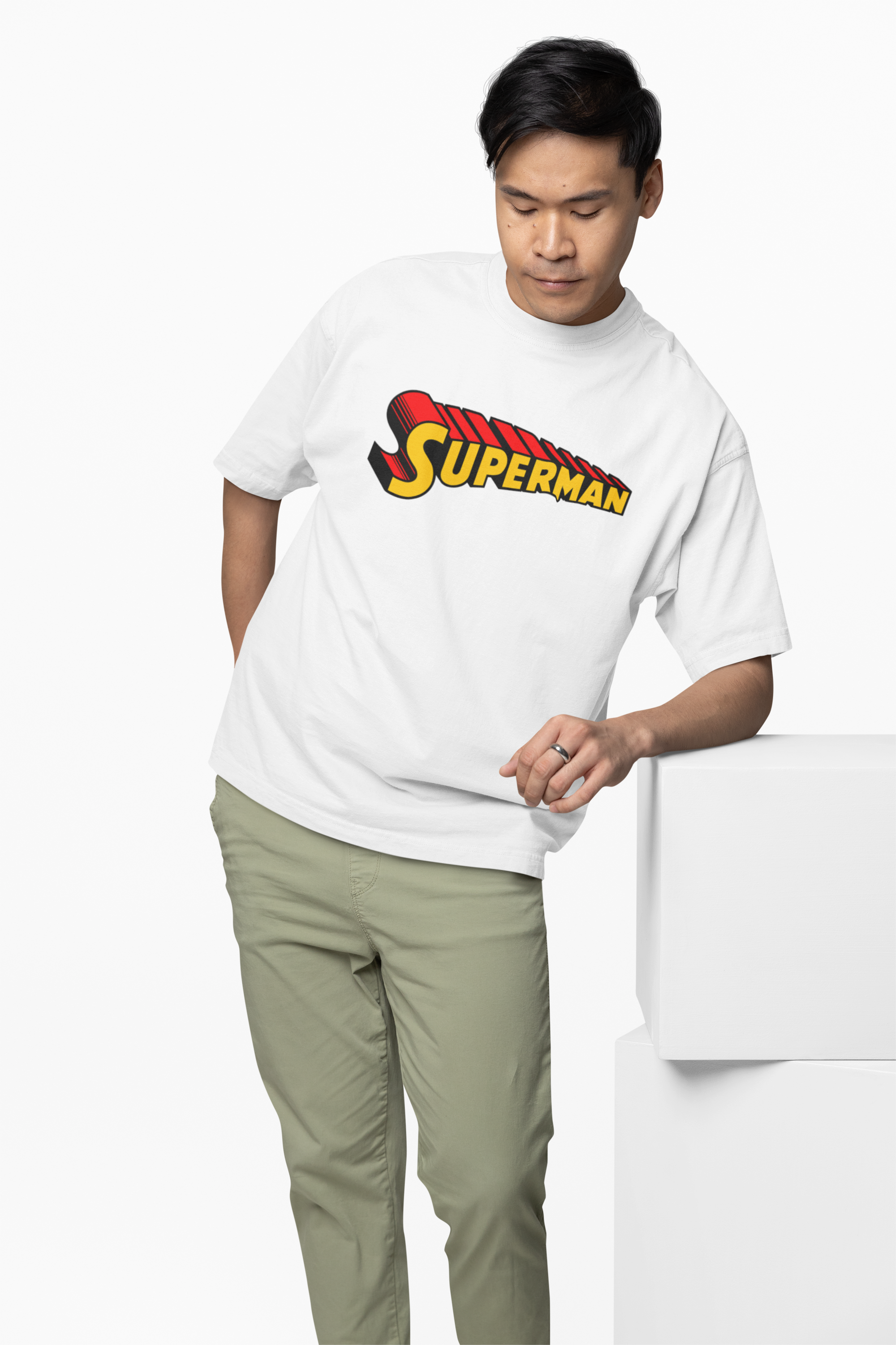 Superman Hero Oversized T-Shirt