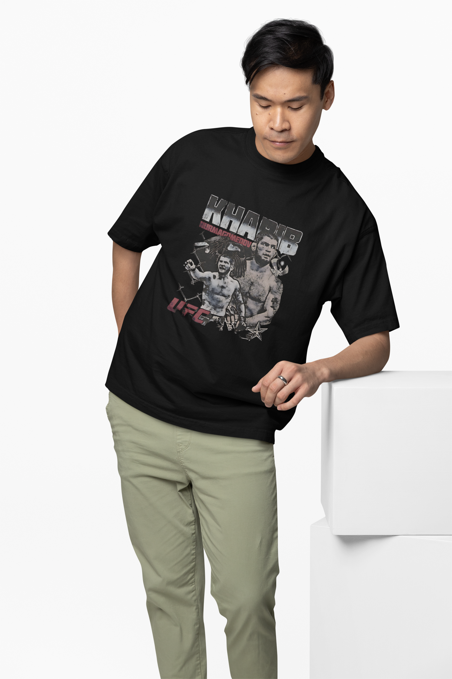 UFC Legend Player Oversized T-Shirt for Bold Fight Fan Styles