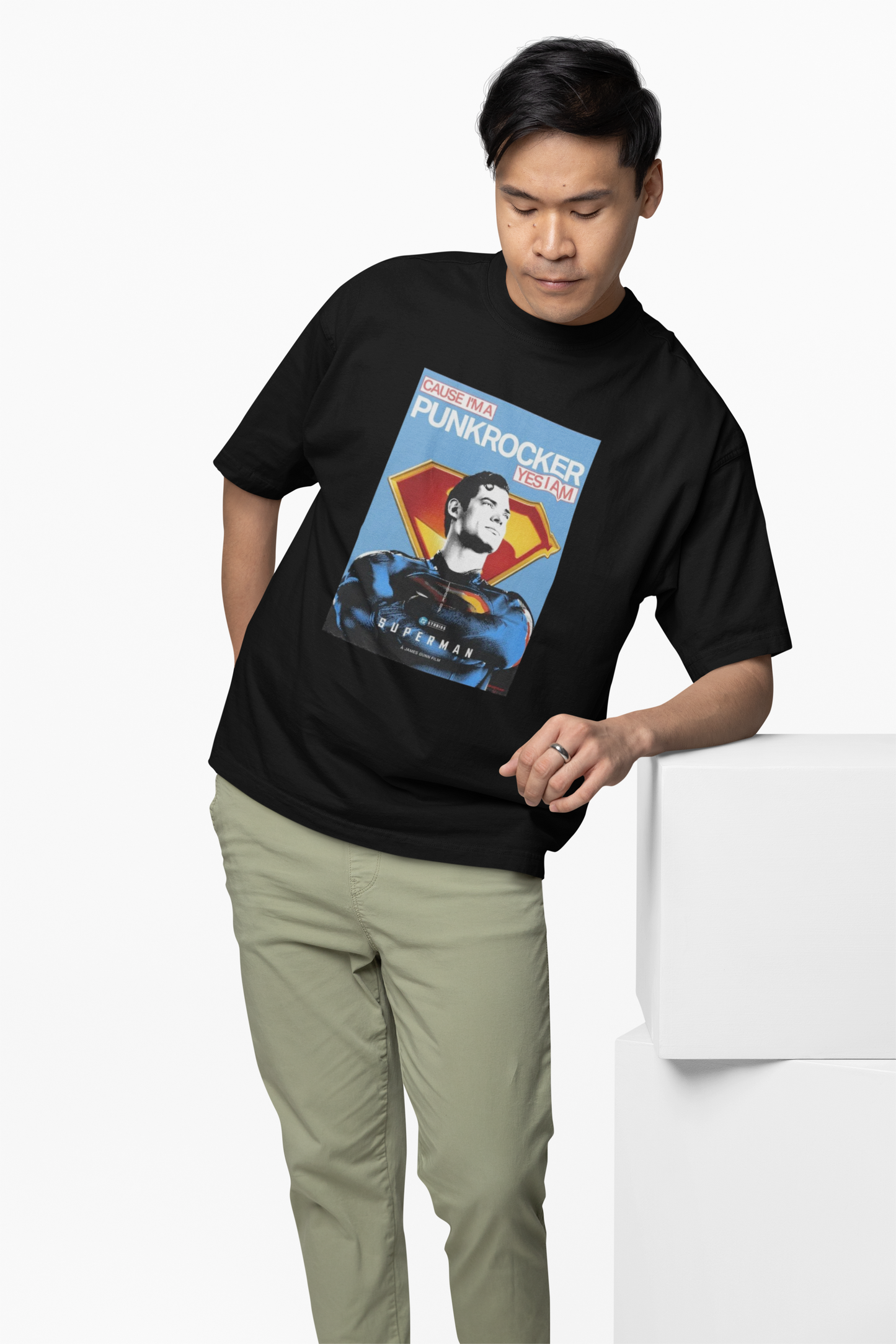 Punk Rocker Oversized T-Shirt