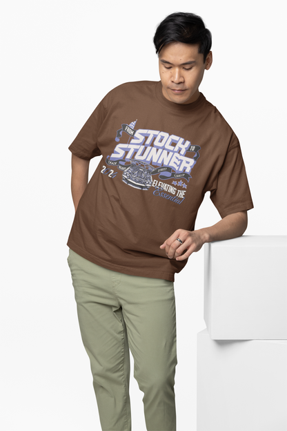 Stock Stunner Oversized T-Shirts for Bold Market Streetwear