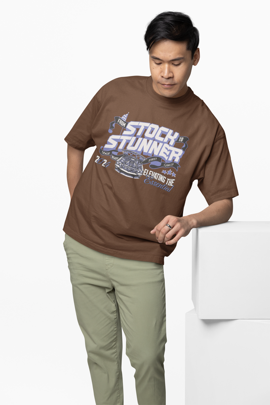 Stock Stunner Oversized T-Shirts for Bold Market Streetwear