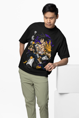 Goku And Vegeta Oversized T-Shirt
